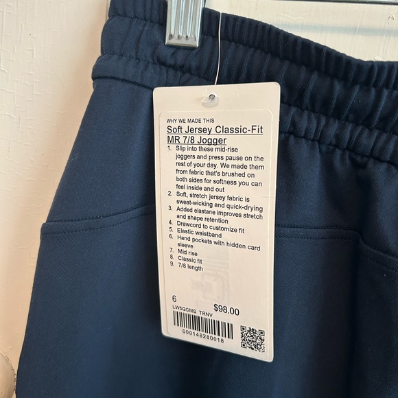 Lululemon Athletica Navy Track Pants - Picture 4 of 4